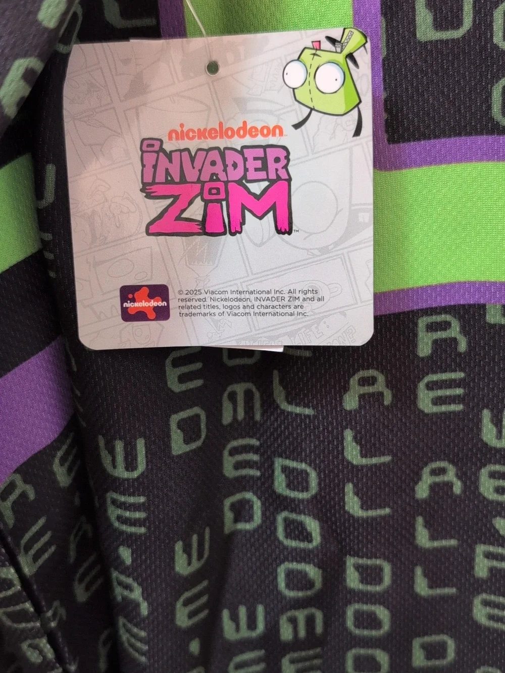 Invader Zim Nickelodeon Hockey Jersey NWT - Picture 4 of 5